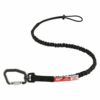 MILWAUKEE Tool Lanyard Elastic, 55FF34