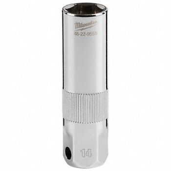 MILWAUKEE Spark Plug Socket, 801CG2