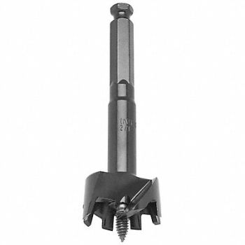 MILWAUKEE Self Feed Bit HSS 1-1/2 x 6, 4YE34