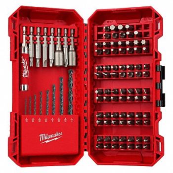 MILWAUKEE Drill and Drive Bit Set, 807VK7