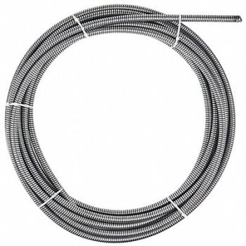 MILWAUKEE Drain Cleaning Cable 5/8 in Dia 50 ft L, 55NJ60