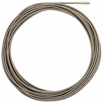 MILWAUKEE Drain Cleaning Cable 5/16 in Dia 75 ft L, 422W28
