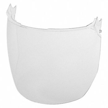 MILWAUKEE Clear Face Shld Replacemnt Lenses PK10, 804H90
