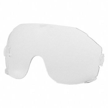 MILWAUKEE Clear Eye Visor Replacement Lenses PK10, 804H80