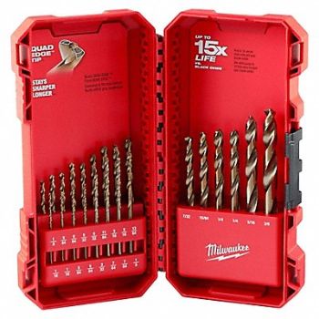 Milwaukee 23 pcs. Cobalt Red Helix Kit, 366X25