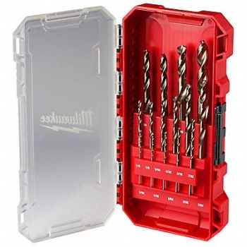 MILWAUKEE Drill Bit Set, 800W12