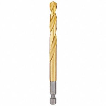 MILWAUKEE Hex Shank Drill 19/16 HSS, 45KM83