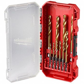 MILWAUKEE Drill Bit Set, 800W43