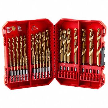 MILWAUKEE Drill Bit Set, 800W46