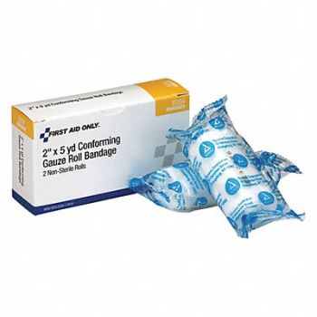 GRAINGER APPROVED Gauze Wrap White Box 2 W x 4 yd. L, 480F99