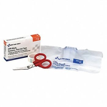 GRAINGER APPROVED First Aid Kit 4 H x 1-7/8 W, 480G01