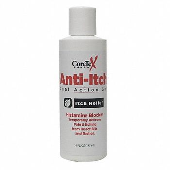GRAINGER APPROVED Anti-Itch Gel Cream Bottle 6.000 oz., 480G17