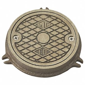 JAY R. SMITH MFG. CO Cleanouts Floor Access Cover 4-1/2 in., 20RF21