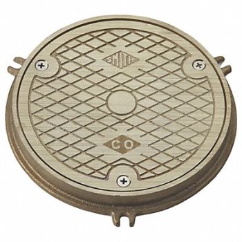 JAY R. SMITH MFG. CO Cleanouts Floor Access Cover 6-1/2 in., 20RF22