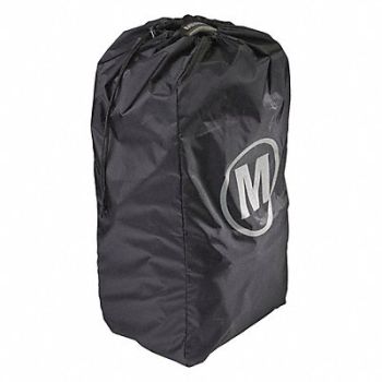 MERET PRODUCTS Roller Bag Nylon 10-1/2 H Black, 481A54