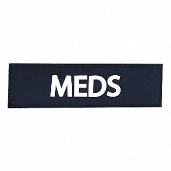MERET PRODUCTS ID Panel Hook-and-Loop Closure 2 H Wht, 481C24