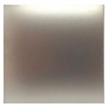 GRAINGER APPROVED Silver SS Sheet Rectangle 48in Overall W, 783Z10