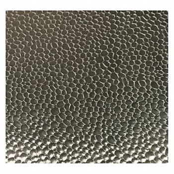 GRAINGER APPROVED Silver SS Sheet Rectangle 48in Overall W, 481F82