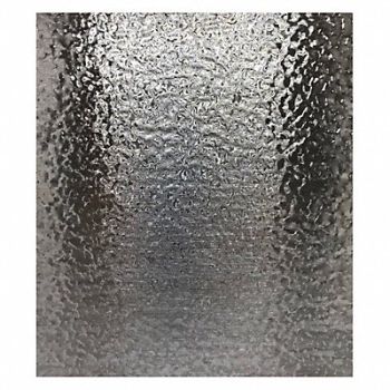 GRAINGER APPROVED Silver SS Sheet Rectangle 48in Overall W, 481G64