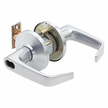 BEST Door Lever Lockset 4-7/8 Strike Dim, 481U58