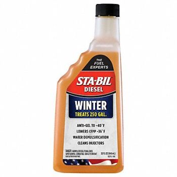 DIESEL POWER Diesel Fuel Anti-Gel Liquid 32 oz., 481Z31