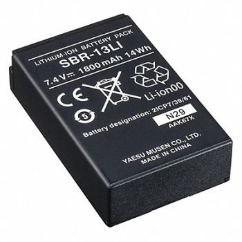 STANDARD HORIZON Battery Type Lithium-Ion, 481Z99
