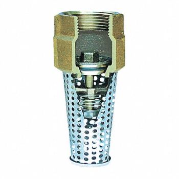 SIMMONS Foot Valve 1-1/2 Size NPT 2-5/16 L, 482A25