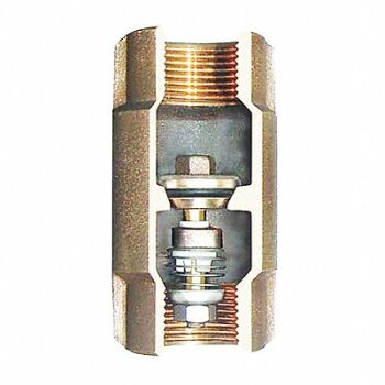 SIMMONS Spring Check Valve Bronze 2 FNPT, 482A31