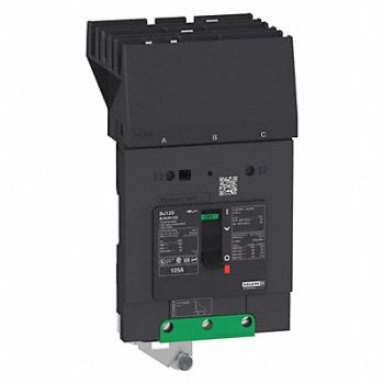 SQUARE D Circuit Breaker 50A 3P 690VAC BJA, 482G63