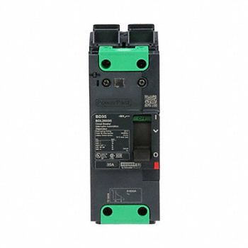 SQUARE D Circuit Breaker 35A 2P 525VAC BDL, 482D08