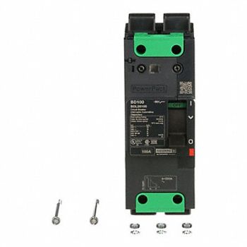 SQUARE D Circuit Breaker 100A 2P 525VAC BDL, 482D24