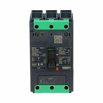 SQUARE D Circuit Breaker 15A 3P 525VAC BDL, 482D30