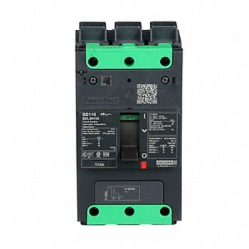 SQUARE D Circuit Breaker 110A 3P 525VAC BDL, 482D56