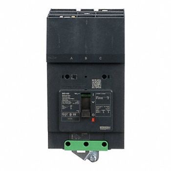 SQUARE D Circuit Breaker 100A 3P 525VAC BGA, 482F33