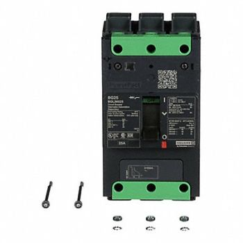 SQUARE D Circuit Breaker 25A 3P 525VAC BGL, 482F99
