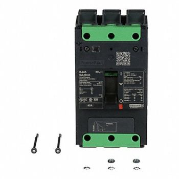 SQUARE D Circuit Breaker 45A 3P 690VAC BJL, 482H29