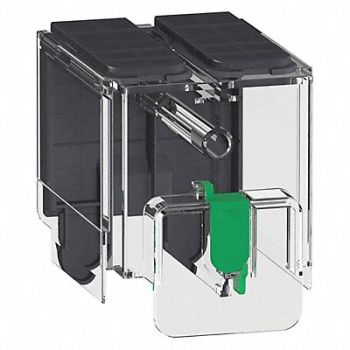 SQUARE D Long Terminal Shield 2 Poles, 482H77
