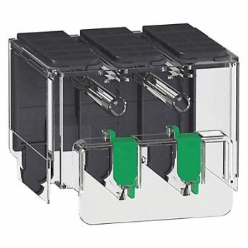 SQUARE D Long Terminal Shield 3 Poles, 482H78