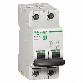 SCHNEIDER ELECTRIC IEC Supp Protector 16A 500VDC 2P, 482N65