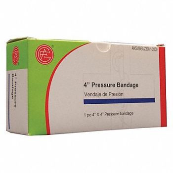 GRAINGER APPROVED Bandage Sterile White Gauze Box, 482W78