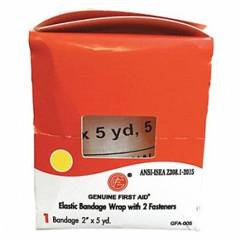 GRAINGER APPROVED Bandage Non-Sterile White Fabric Box, 482X39