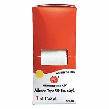 GRAINGER APPROVED First Aid Tape White 1 W x 5 yd. L, 482X41