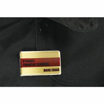 MIGHTY BADGE Badge Starter Kit Blank Legend PK100, 482Y20