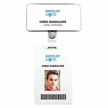 MIGHTY BADGE Badge Hookup Blank Legend PK10, 482Z06