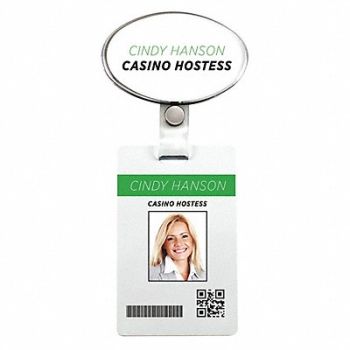 MIGHTY BADGE Badge Hookup Blank Legend PK10, 482Z07