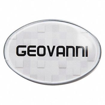 MIGHTY BADGE Badge Weave Patterned Blank Legend PK10, 482Z18