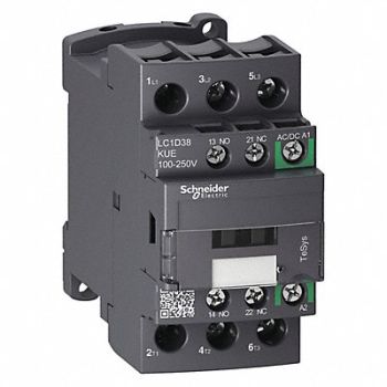 SCHNEIDER ELECTRIC IEC Magnetic Contactor 3 Poles, 482Z37