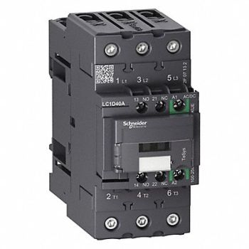SCHNEIDER ELECTRIC IEC Magnetic Contactor 3 Poles, 482Z46