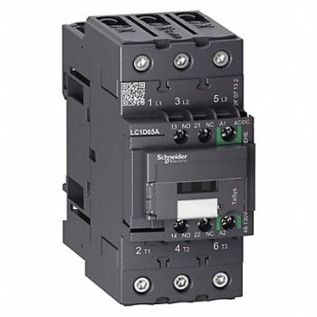 SCHNEIDER ELECTRIC IEC Magnetic Contactor 3 Poles, 482Z48