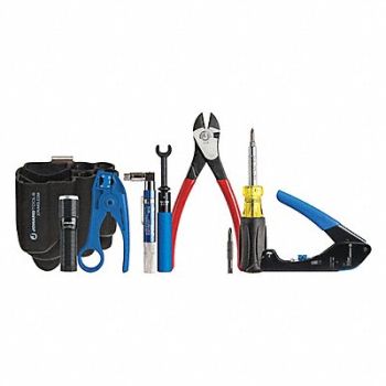 JONARD TOOLS Electricians Tool Kit 8 pcs., 483K23